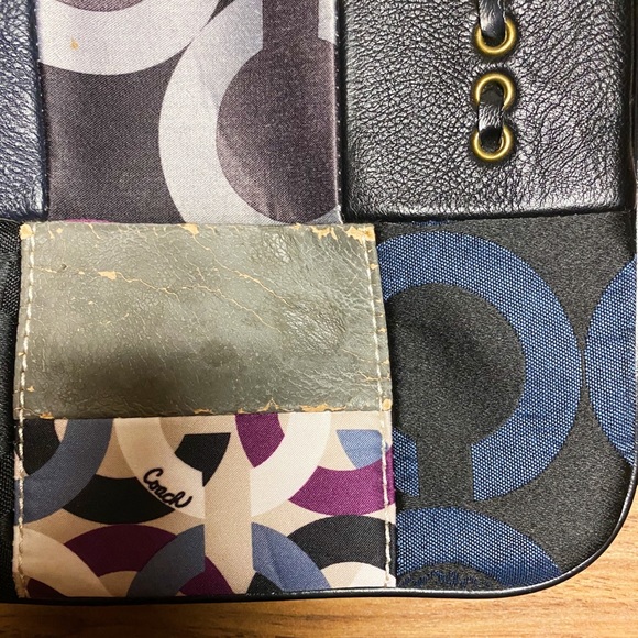 Patchwork Coach Satchel - Picture 4 of 11